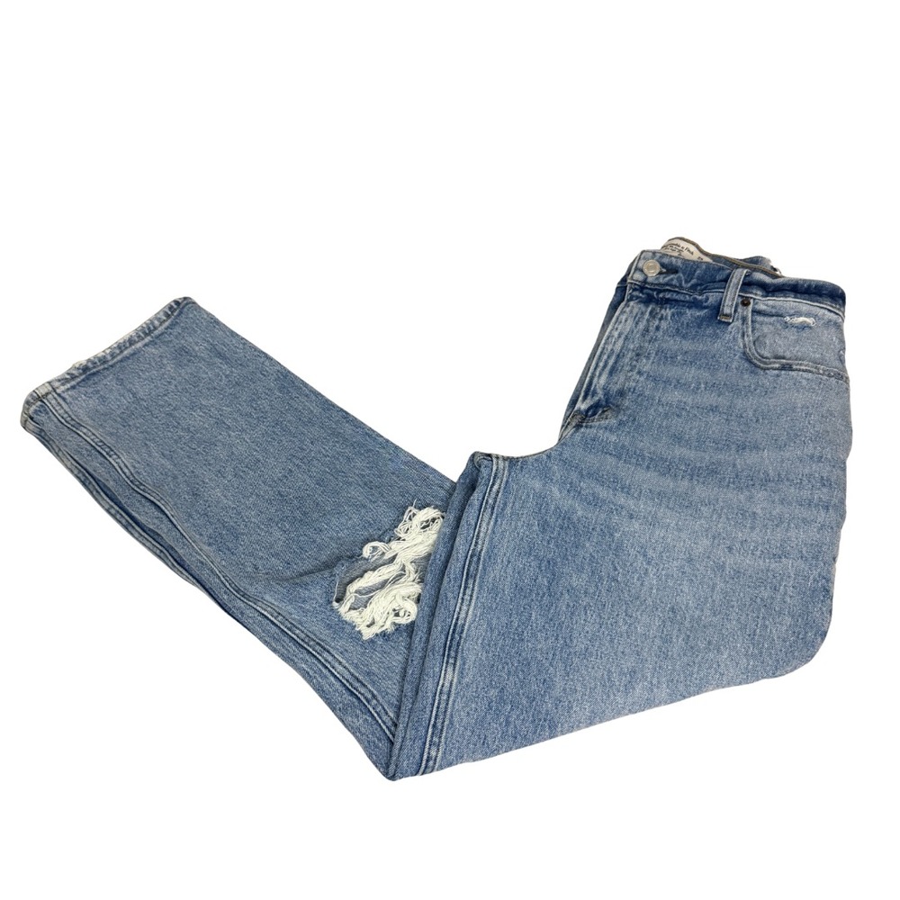 Abercrombie & Fitch The 90s Straight Ultra High Rise Curve Love Jeans 29 8R
